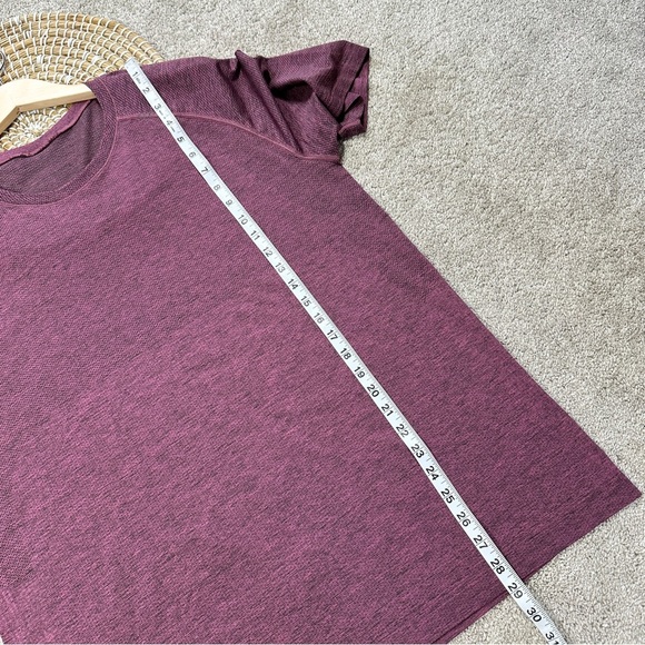 Lululemon Men’s Metal Vent Tech Shortsleeve Shirt 2.0 Gym in Pink Lychee XL - Picture 13 of 13